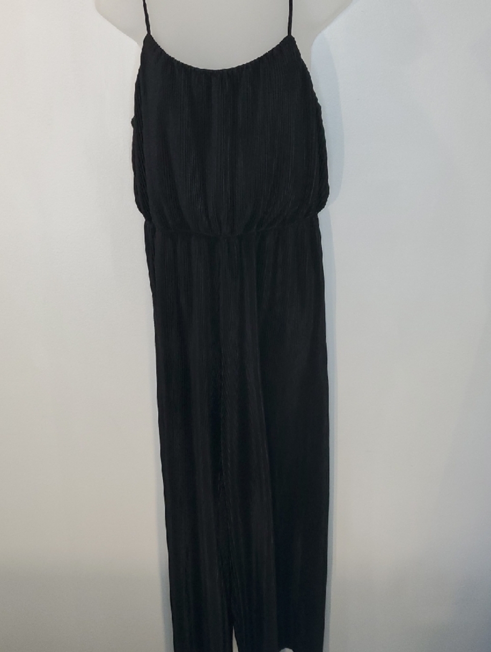 Forever 21 Black Flowy Jumpsuit